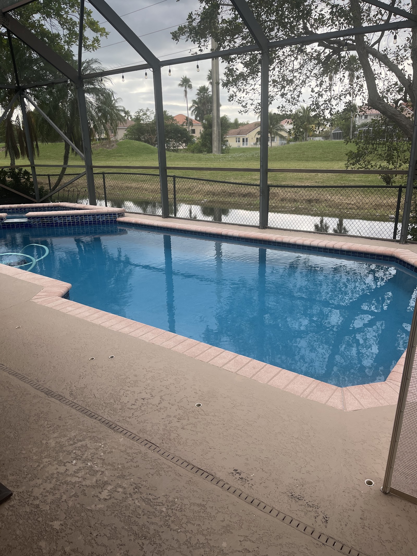 Pool serviced by Blue Oasis Pool & Spa Repair in Fort Lauderdale, FL